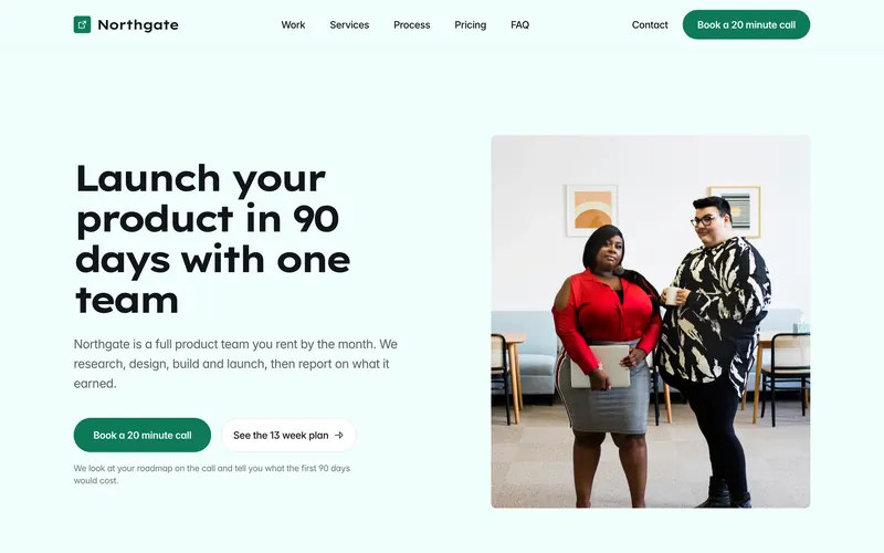 Northgate, product studio template
