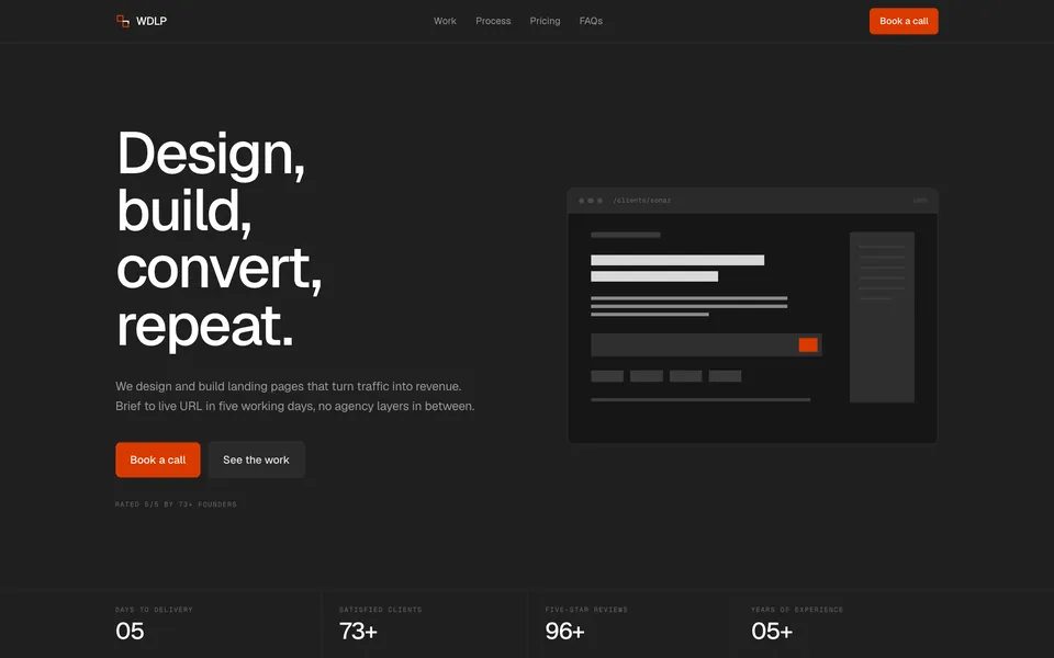 WDLP Loop landing page
